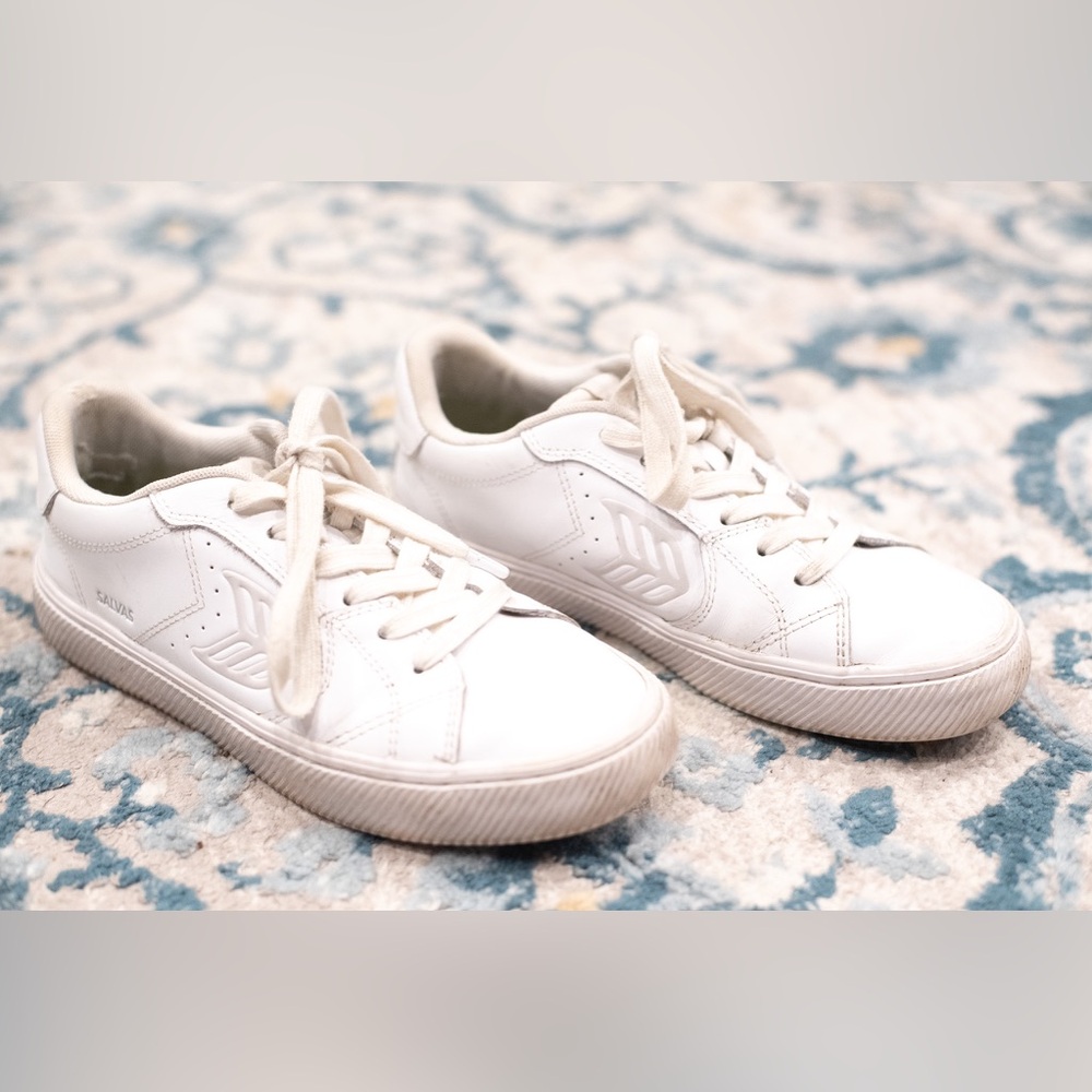 Cariuma Women’s SALVAS White LWG Leather/Ice